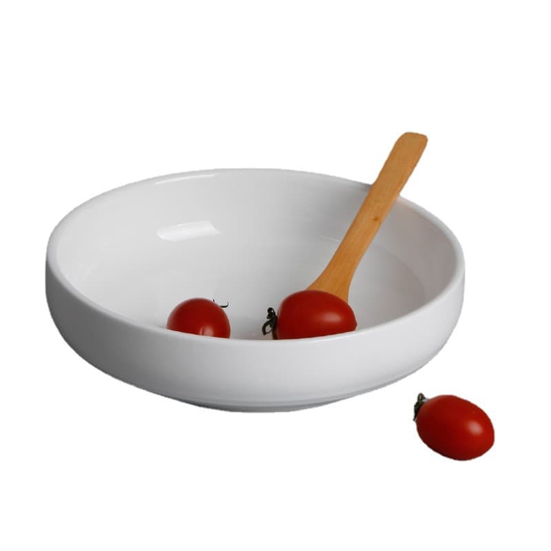 Chaozhou factory wholesale direct white porcelain bowl, daily ceramic bowl, double-line Korean-style bowl, kimchi bowl, Korean-style bowl