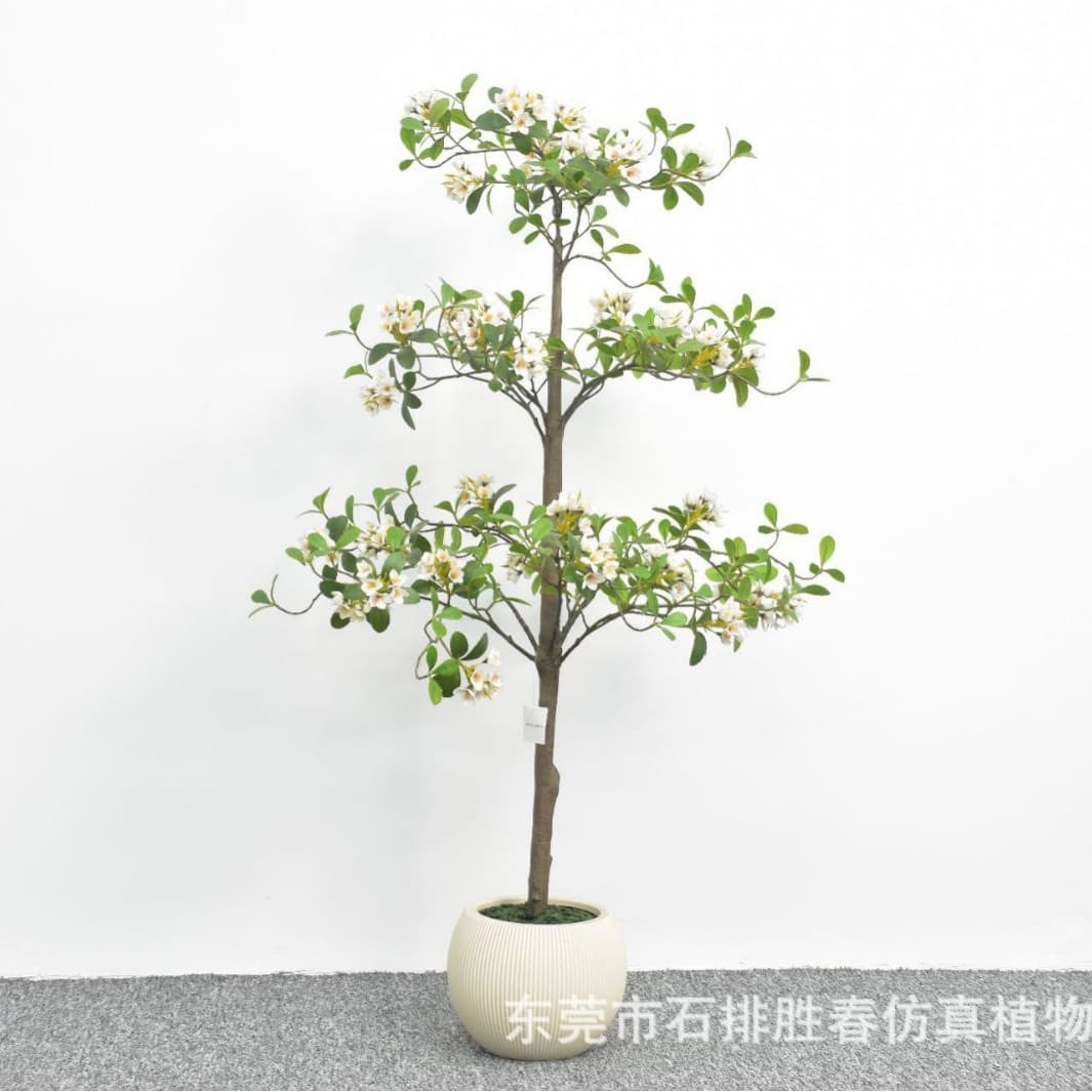 Flat Island Spring Flower Artificial Creative TV Cabinet Fake Flower Decoration Living Room Amazon Home Decoration Plant