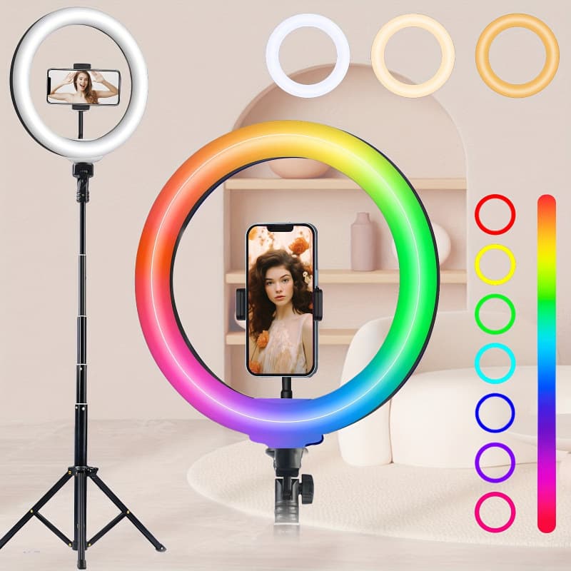 2026 New Cross-border Dropshipping 10-inch Selfie Ring Light