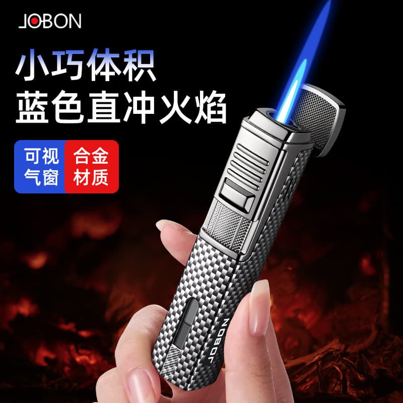 Zhongbang Windproof Personality Creative Durable Lighter Inflatable Cigar Moxibustion Special Igniter for Boyfriend to Lighter Cigarettes