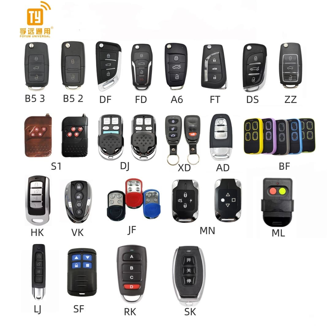Various TY200 TY90s universal remote control editor TY90s car control slave remote control