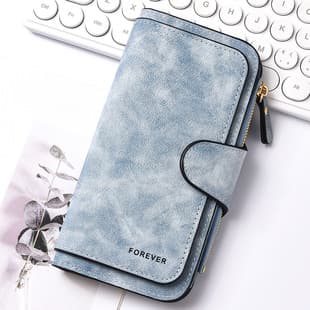 2025 New Cross-Border Fashion Large Capacity Wallet Women Long PU Leather Coin Purse Snap Button Retro Leather Clutch Bag