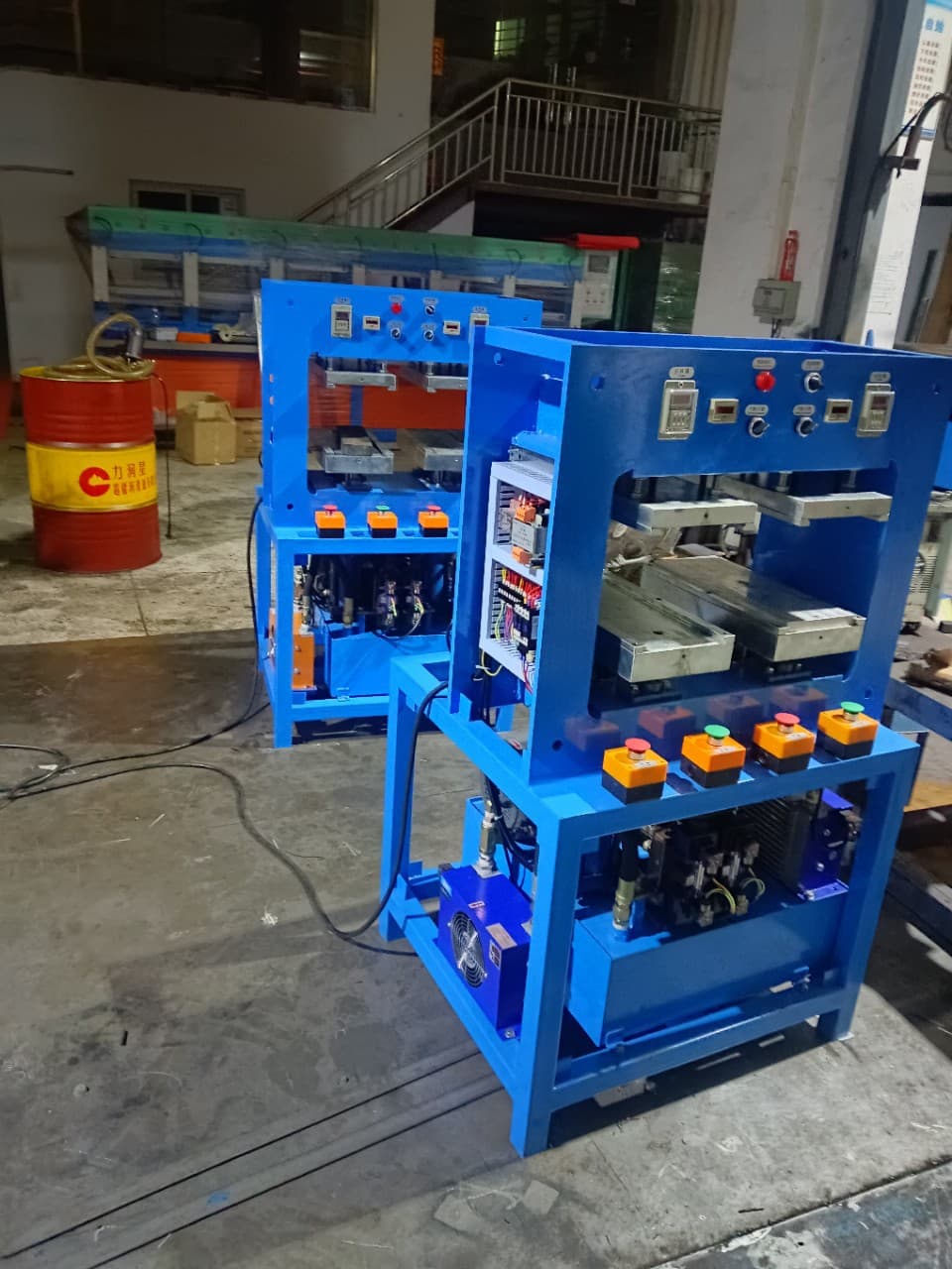 PVC Molding Machine, Double-Sided PVC Product Hot and Cold Press Machine, Hot Press Molding Cooling and Shaping Machine