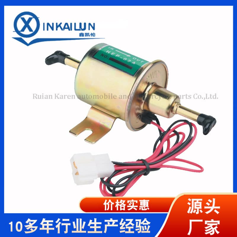 Automotive Fuel Pump Electronic Pump External Pump Oil Transfer Pump 12V 24V HEP-02A Factory Wholesale