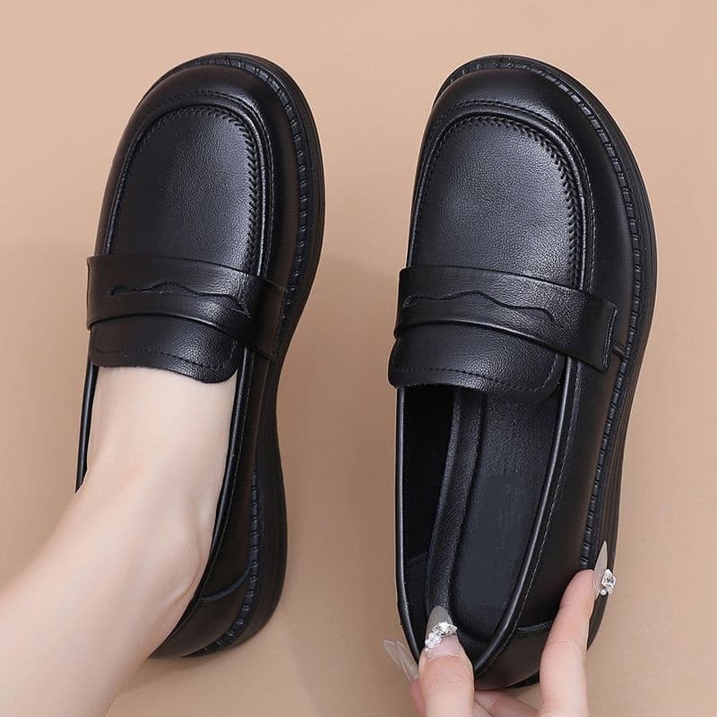 2026 New Waterproof Soft Sole Mother Shoes, Four-Season Comfortable Flat Shoes for Middle-Aged and Elderly, Anti-Slip Work Shoes, Casual Shoes for Seniors