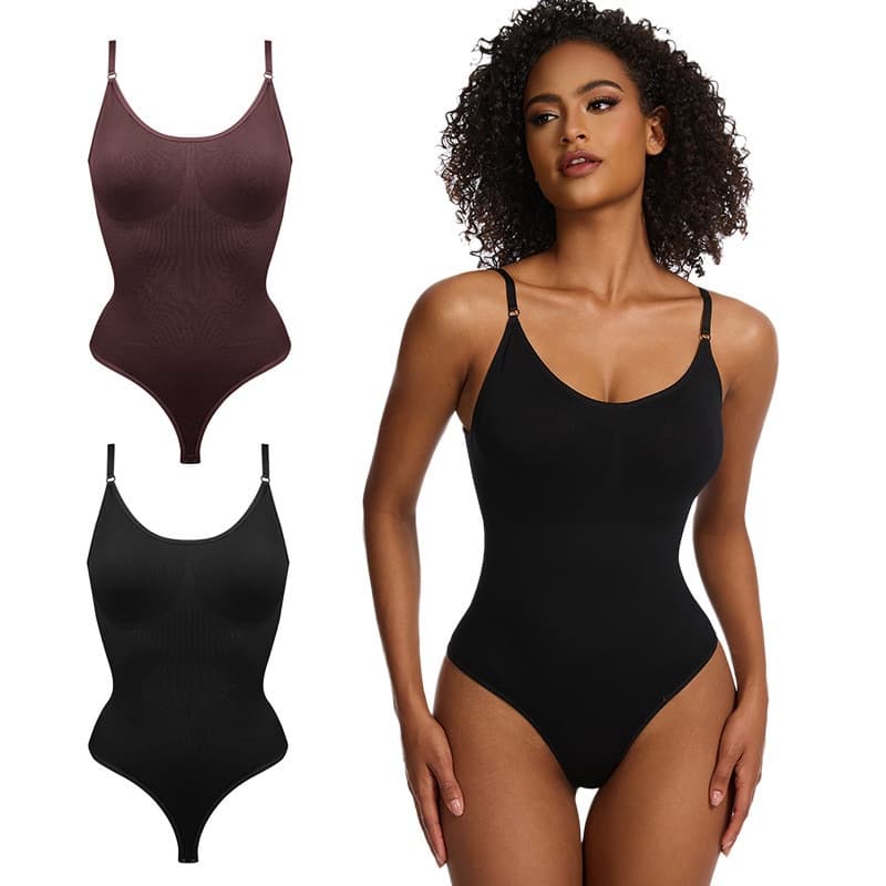 Foreign trade cross-border best-selling shapewear bodysuit for women, lightweight, sexy thong, plus size European and American style shaping bodysuit