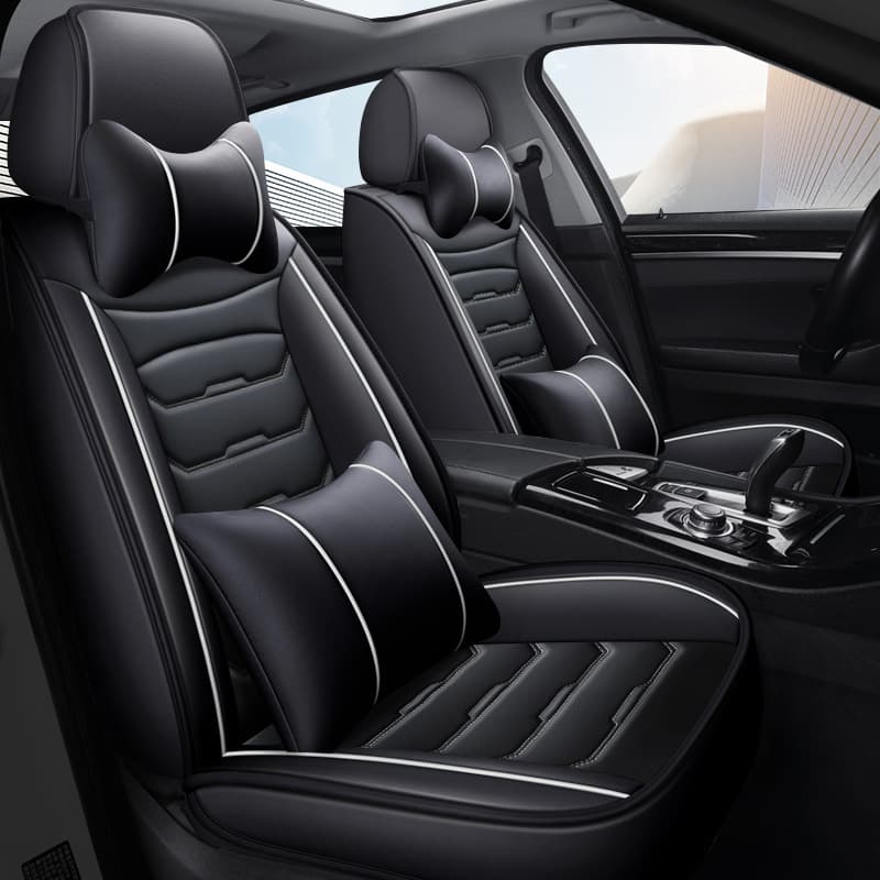 Full Leather Car Seat Covers Cross-Border Amazon All-Season Seat Cushion Set Wholesale New Car Seat Covers