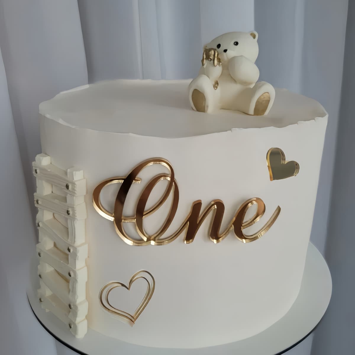 New cross-border ins style baby one-year-old ONE cake decorations acrylic children's cake inserts dessert table accessories