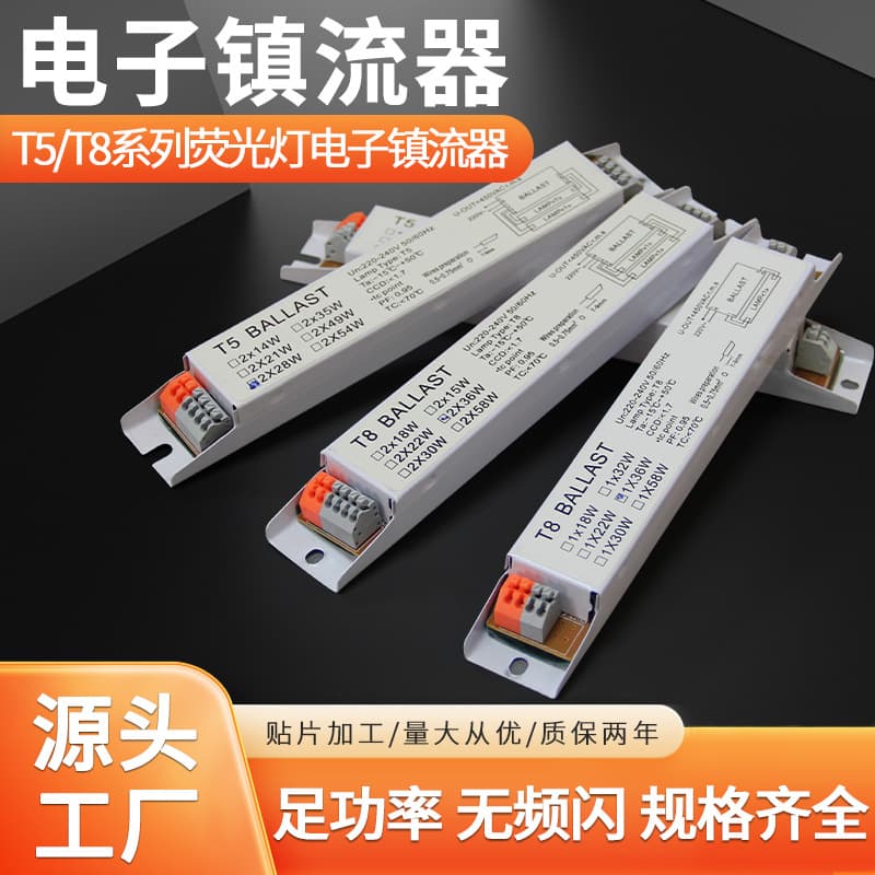 Sterilization Lamp Ballast Factory T8 One-to-One T5 One-to-Two Mosquito Killer Fluorescent Disinfection Lamp Electronic Ballast