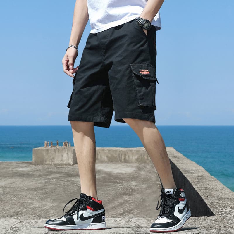 Summer Trendy Brand Bestseller Loose Fit Workwear Men's Shorts Casual Sports Five-Point Pants