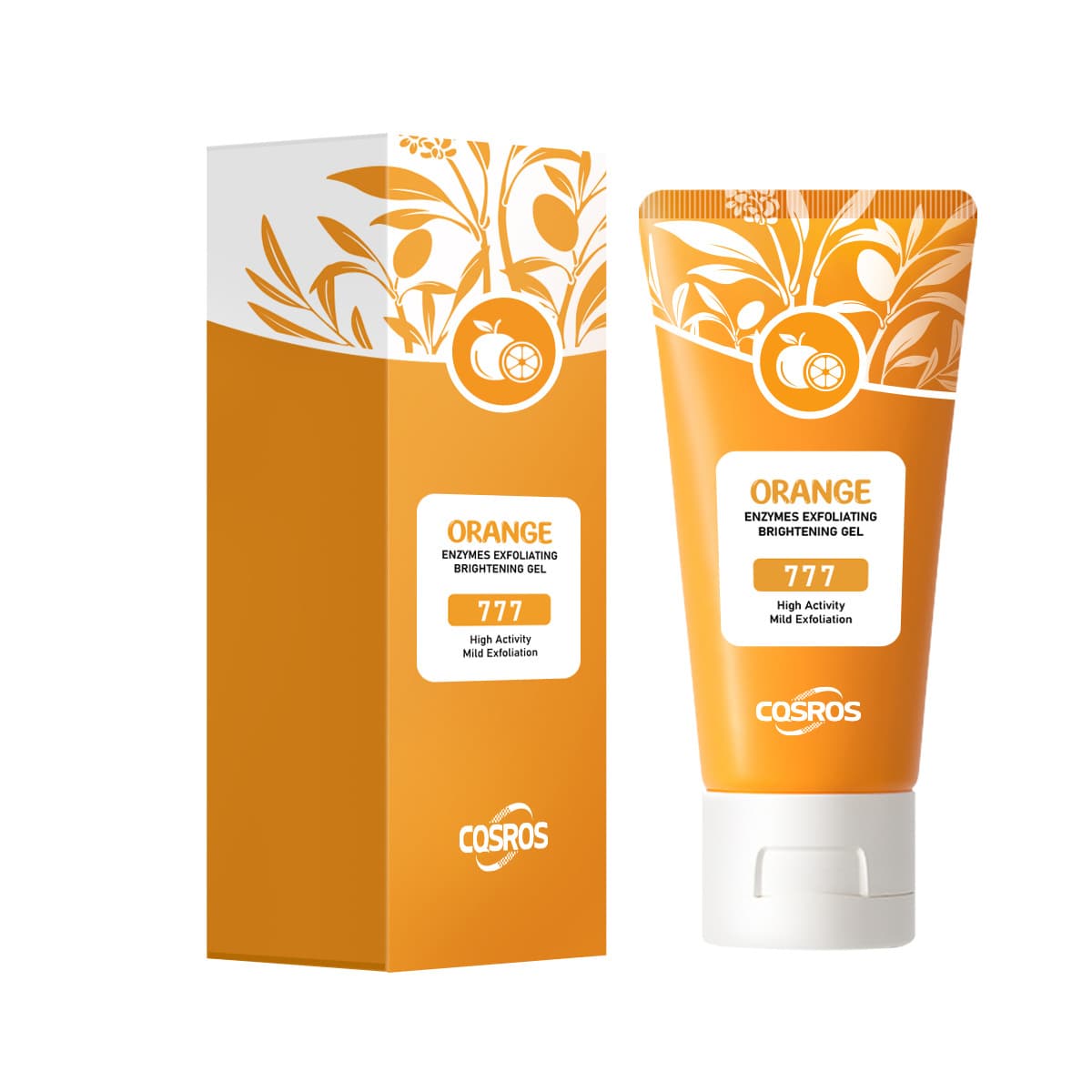 Cross-border bestseller Orange Exfoliating Whitening Gel in stock