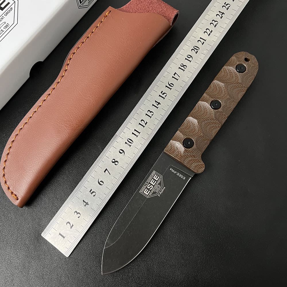 Factory Direct ESEE Ant PR4 Small Fixed Blade Knife Camping Hiking Knife Survival Knife Outdoor Portable Fixed Blade Knife