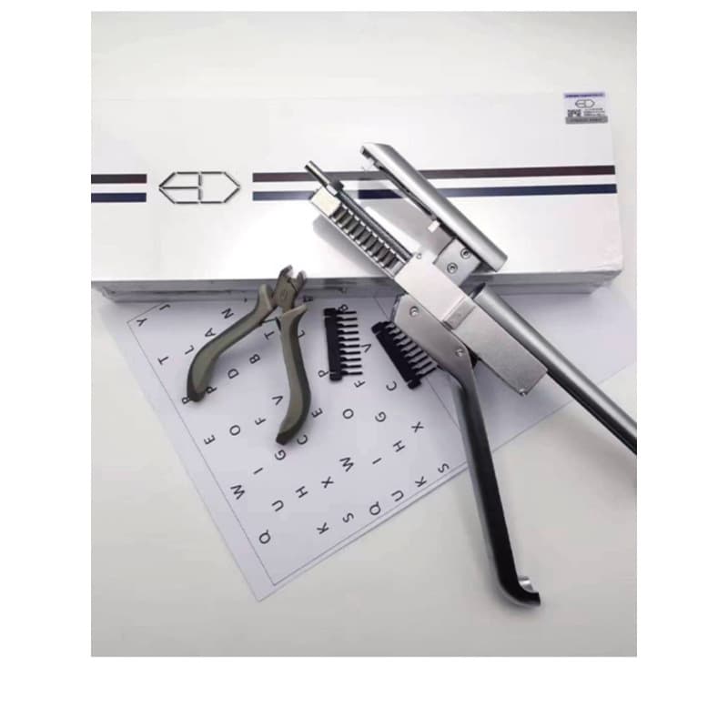 6D Hair Extension Machine Generation 1, 2, 3, Row Buckle Hair Removal Pliers, Barber Shop Real Hair and Synthetic Hair