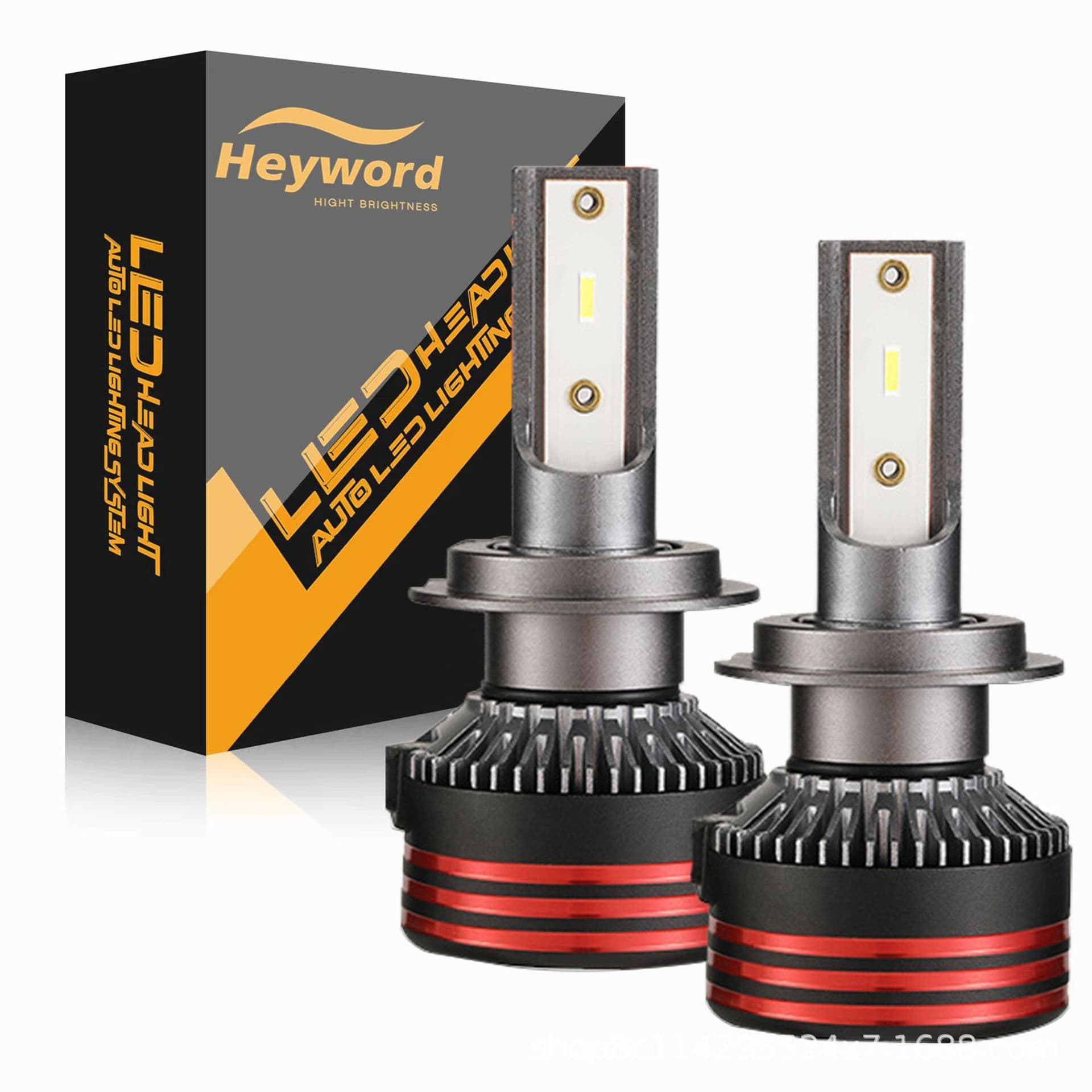 Heyword F6 Series Multi-Color Temperature Ultra-Bright Focused LED Car Headlight H1 H7 H4 H11 Car Light