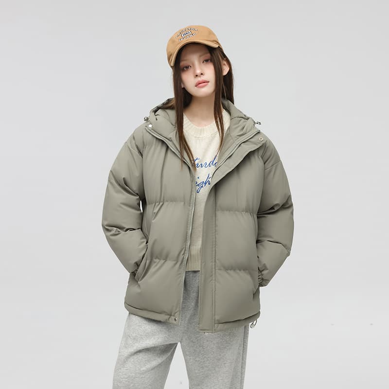 2026 New Fall/Winter Korean Style Loose Thick Men's Cotton Jacket Women's Casual Couple Outerwear 2277