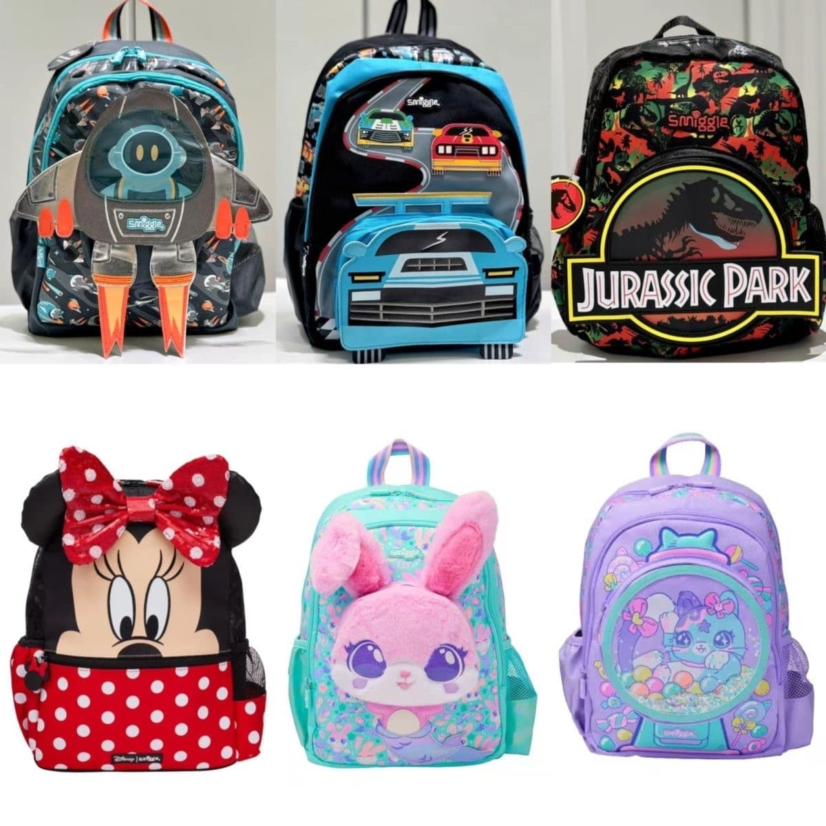 New 2026 Kids Lightweight Outdoor Backpack Large Capacity School Bag Cute Double Shoulder Bag
