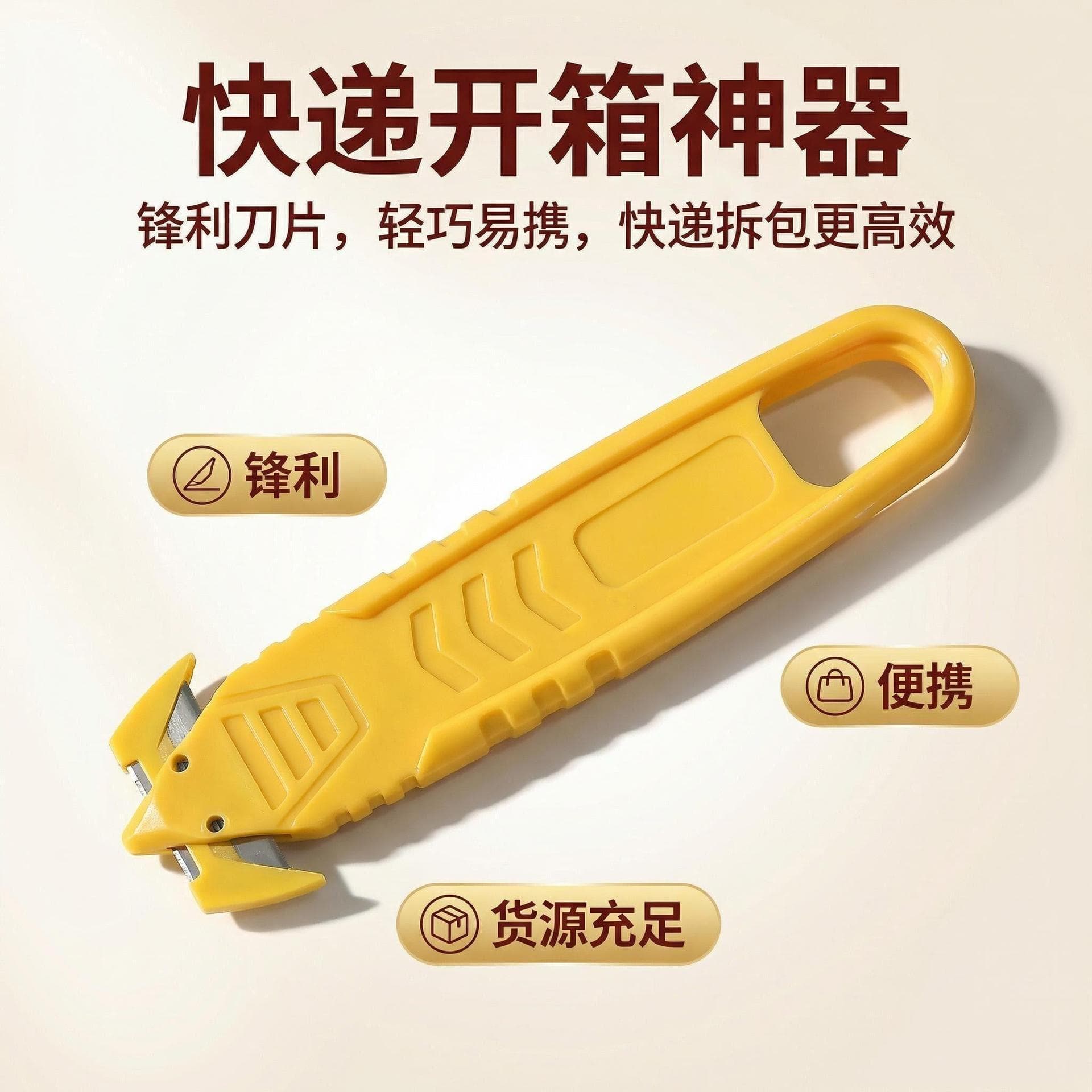 New Portable Professional Box Opener Knife Express Box Special Tool Art Craftsman's Knife For Quickly Opening Parcel Boxes