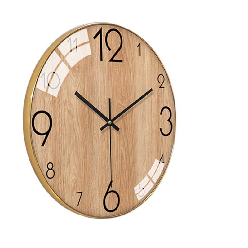 Living Room Wall Clock, Minimalist Creative Bedroom Nordic Atmosphere Silent Clock, Stylish Personality Wall Clock