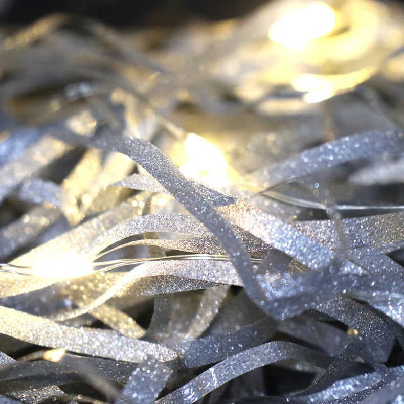 Raffia Grass with Gold and Silver Glitter Shreds for Gift Box Filling, Wholesale by the Jin (500g)