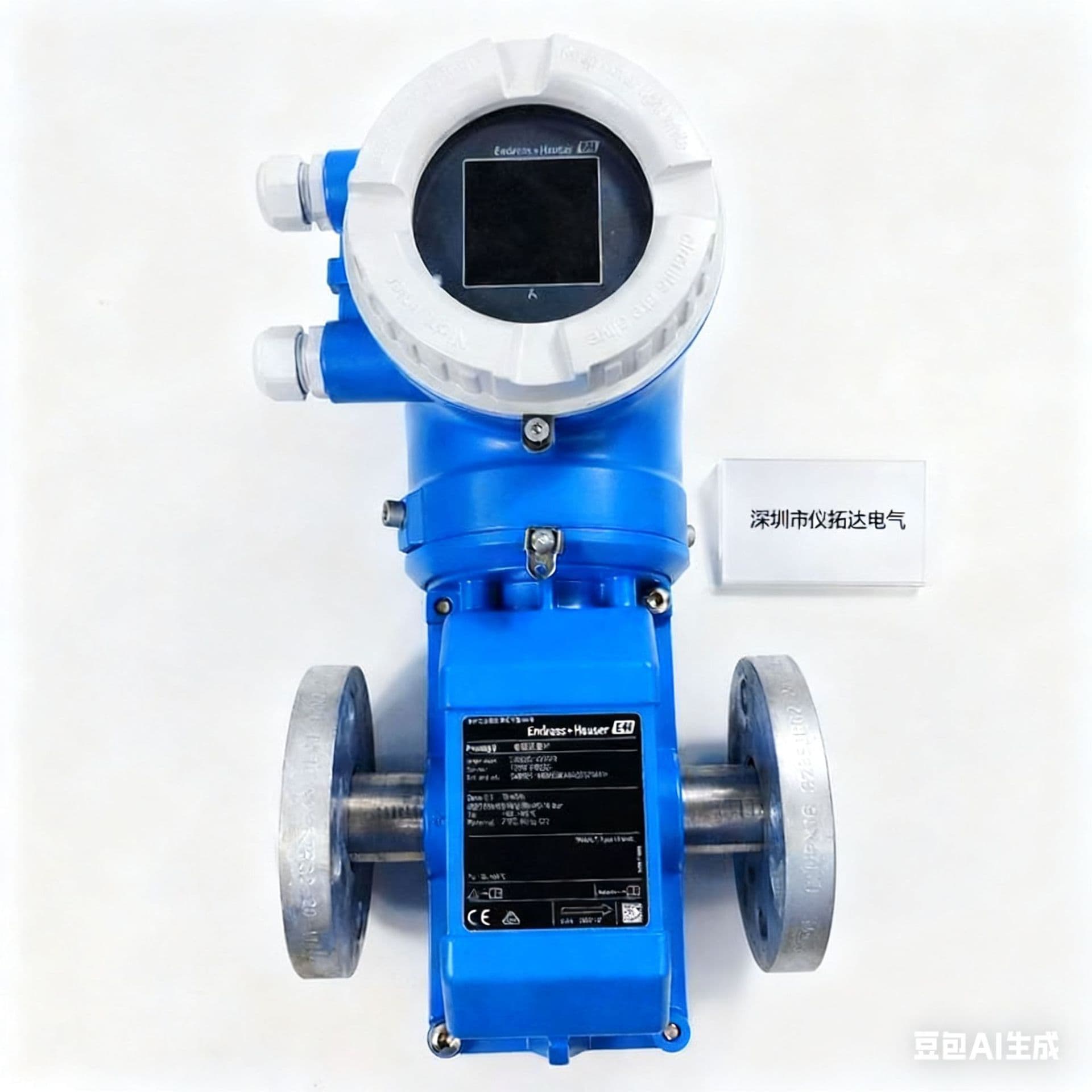 E+H Electromagnetic Flow Meter Models 5WBB25, 10L10W, 8F2B, and Vortex Street Models 7F2C, 10H, 5H3B, 5W4C in Stock