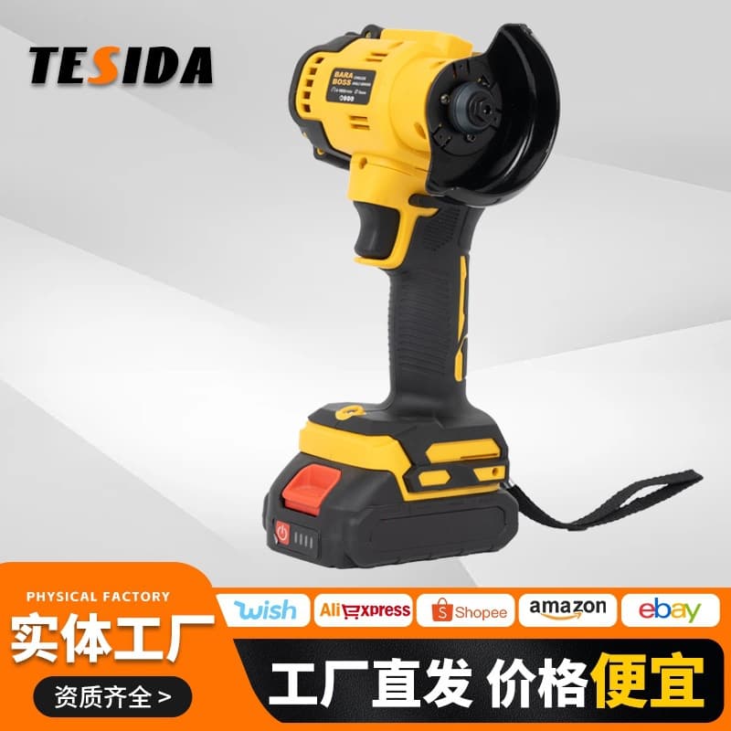 Cross-Border Multifunctional Mini Eagle Saw Foreign Trade Household Mini Grinder High Power Electric Angle Grinder Lithium Angle Grinder