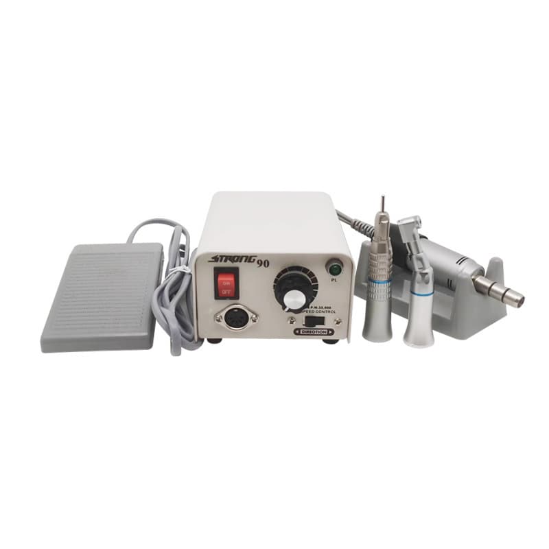 Cross-border Supply Shixin Nail Drill STRONG90+108 Straight/Angled Handpiece Nail Drill for Dental Grinding and Polishing
