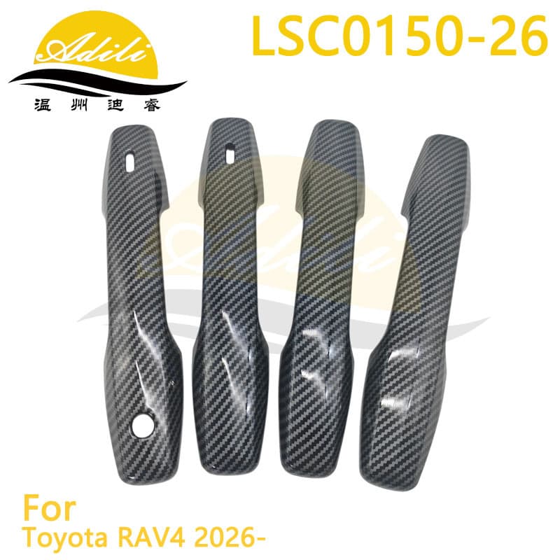 For Toyota 2026 RAV4 Smart Exterior Door Handle Trim Cover with Adhesive Sticker