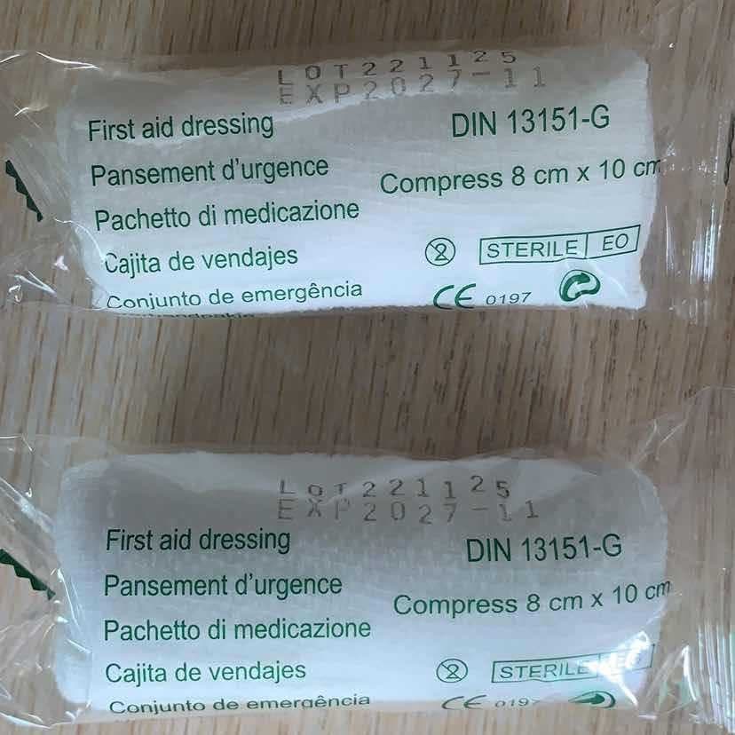 PBT Elastic Bandage First Aid Bandage with Pad First Aid Kit Item