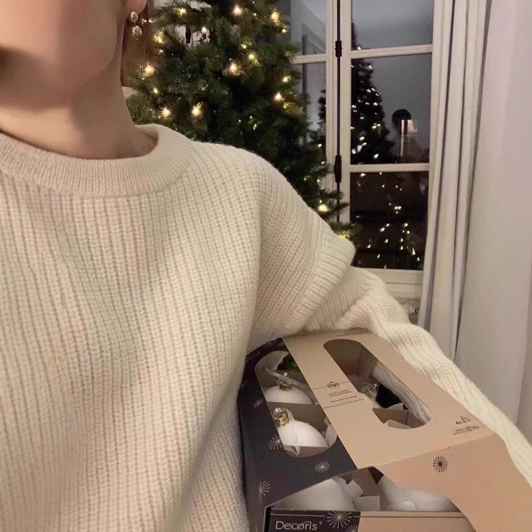 In Stock Solid Color Round Neck Pullover Long Sleeve Sweater Autumn Winter Women Korean Casual Style Ins Wool Knitwear