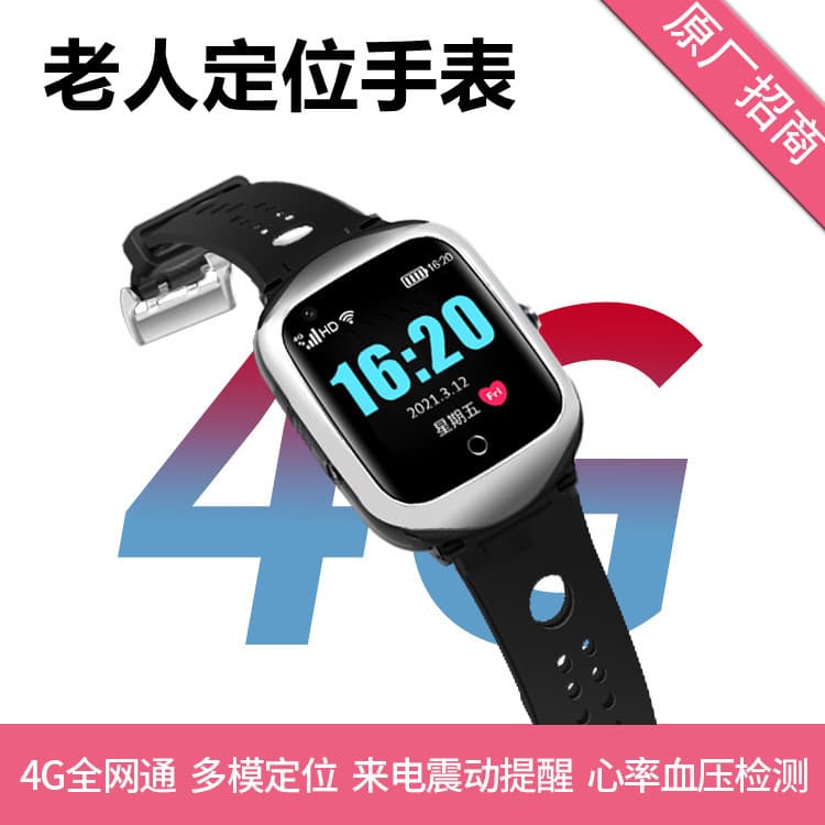 Smart Watch 4G IPS GPS BeiDou WIFI LBS Elderly Multi-Positioning Watch SOS Voice Monitoring