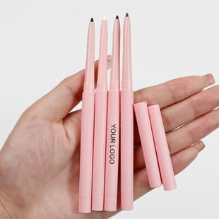 BROWN Gel Eyeliner Pencil Natural Color Smooth Soft Water-Resistant Smudge-Proof Cross-Border Makeup Export