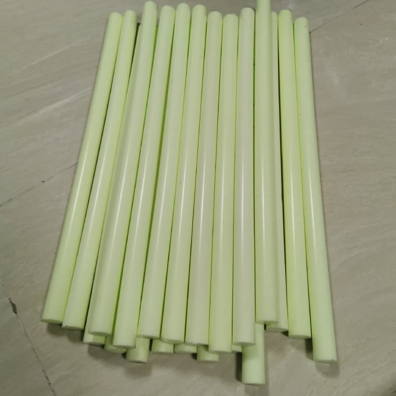PU rod, ox tendon, urethane rod, 90-degree silicone imported material, 500mm length, elastic long white solid elastic rod, poly