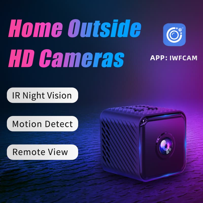 New X2 High-Definition Smart Home Surveillance Camera 1080P WiFi Wireless Network Camera for Digital Computer Mini