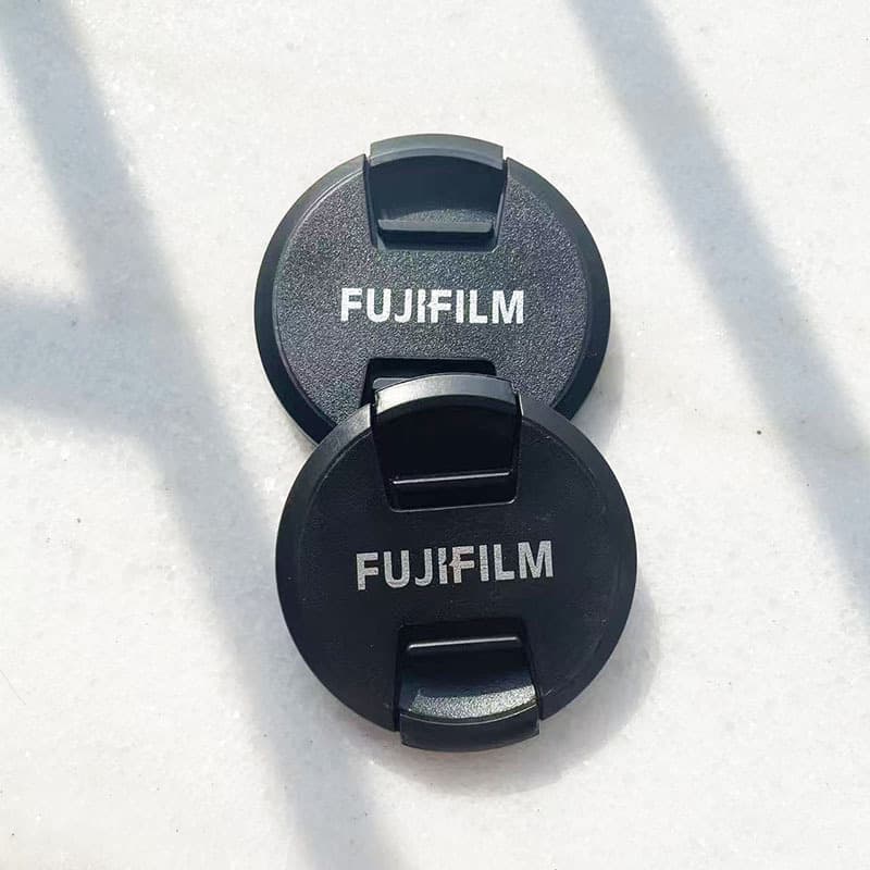 Suitable for Fuji 58mm lens cap 18-55mm 15-45 lens 43 52mm XT30 XT50 camera accessories