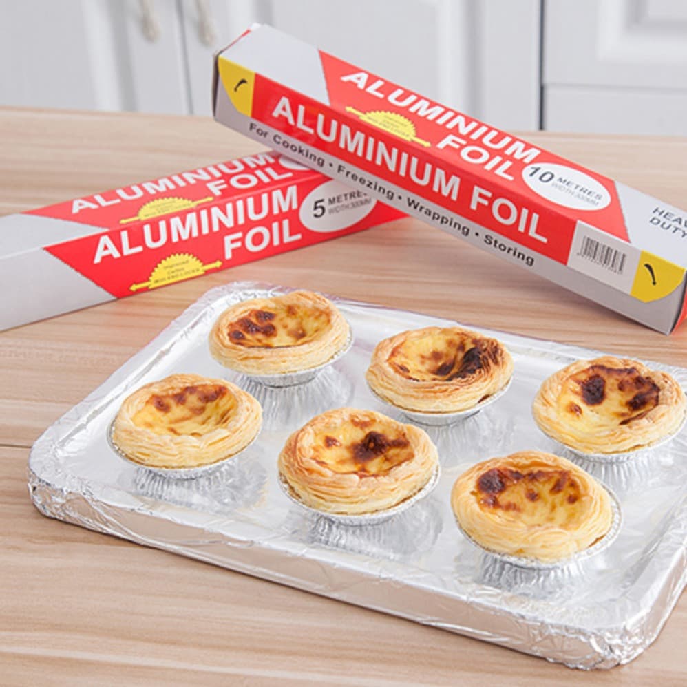 Restaurant-grade heavy-duty aluminum foil for baking, grilling, oven use, sweet potato roasting, oil-proof baking paper