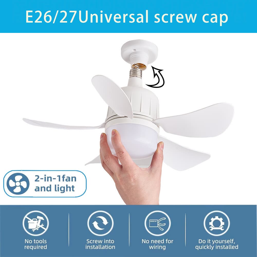 Restaurant, bedroom, study, ceiling fan lamp, ceiling variable frequency silent fan lamp, home fan lamp new style