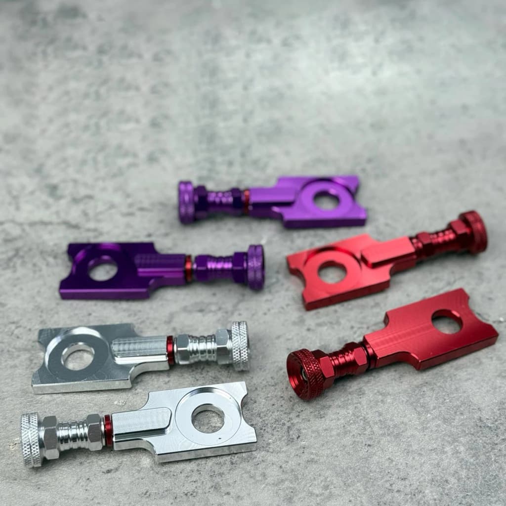 Motorcycle Parts Modified YAMAHA LC135 V8 Rear Swingarm Adjuster CNC Aluminum Alloy Cross-border Southeast Asia
