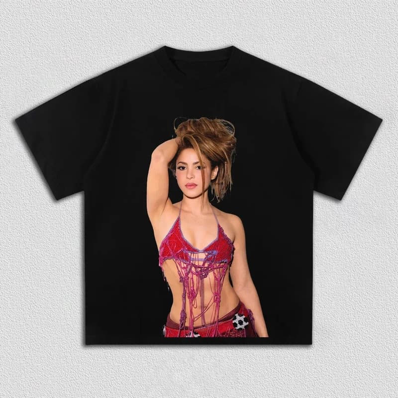 Shakira Photo Dai Dai 2026 Merch T shirt Summer