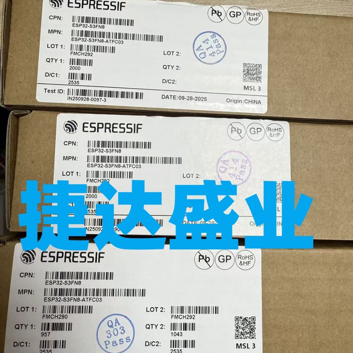 ESP32-S3FN8 TQFN-56 ESPRESSIF / Espressif Original Stock