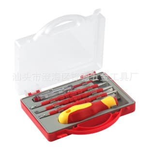 7-in-1 3014 Screwdriver Set Electrician Tool Kit Insulated Screwdriver Set 5-Piece Combination Repair Tool