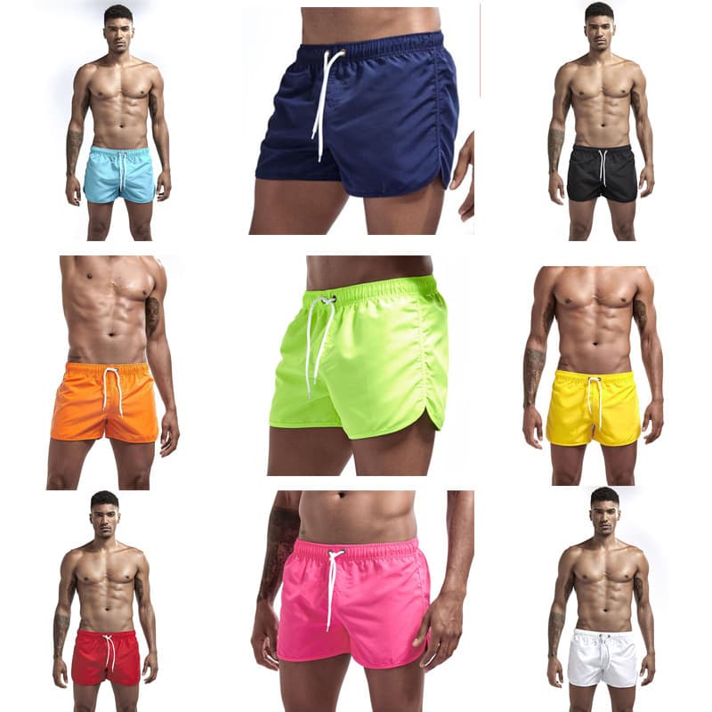 Cross-border Hot Selling American Style Sports Shorts Men Summer Ice Silk Trendy Breathable Plus Size Fitness Casual Three-quarter Pants