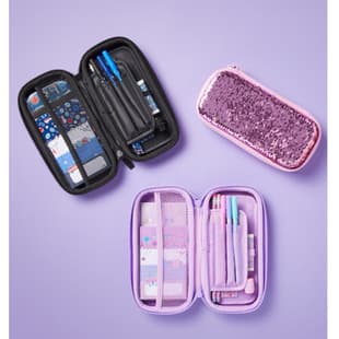 Australia Smiggle Pencil Case for Primary School Students, Large Capacity Pencil Box with Stationery Gift Pack, Children's Large Capacity Bag