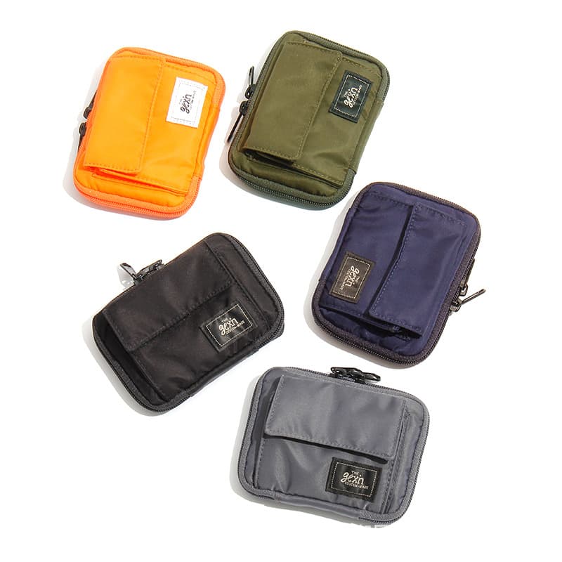 Japanese Style Mini Pouch ~ WALLET Trendy Unisex Nylon Casual Short Wallet, Cute Card Holder Mini Wallet