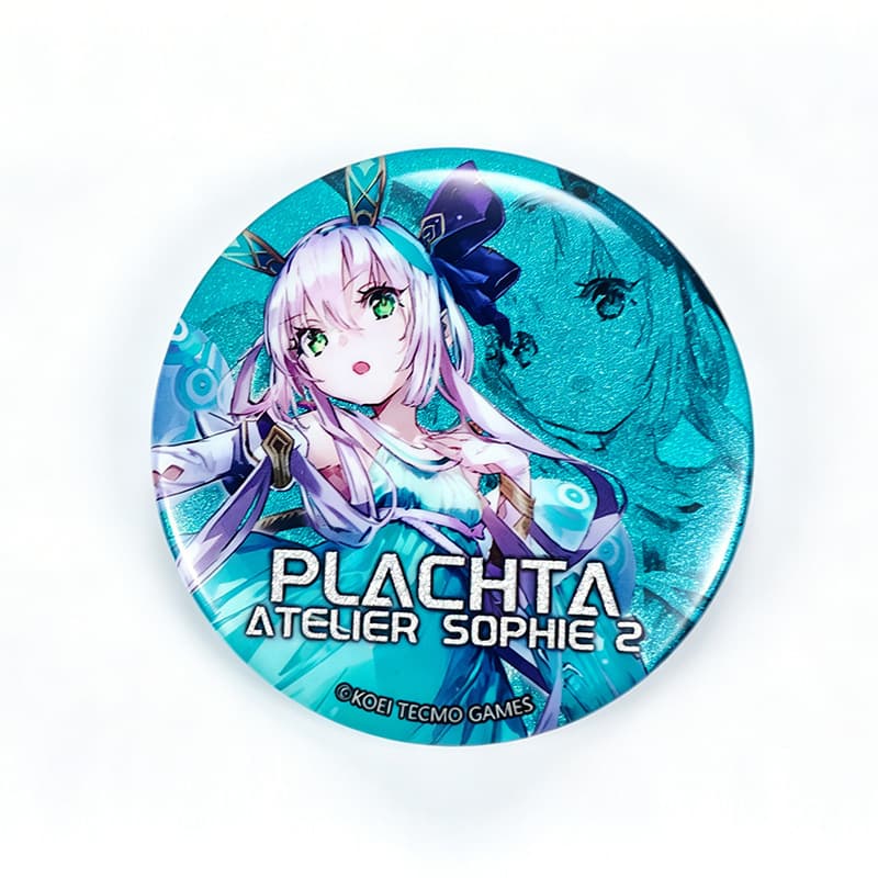 Badge Pin UV Printing High Definition 1500DPI Custom Design Available