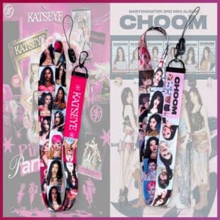 KATSEYE Lanyard Neck Strap BABYMONSTER New Album (CHOOM) Merchandise Phone Strap