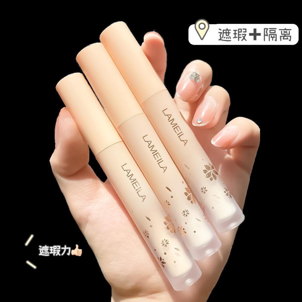 Waterproof Isolation Cream Concealer Liquid Brightening Contouring Long-lasting Natural Nude Makeup Foundation Liquid For Women
