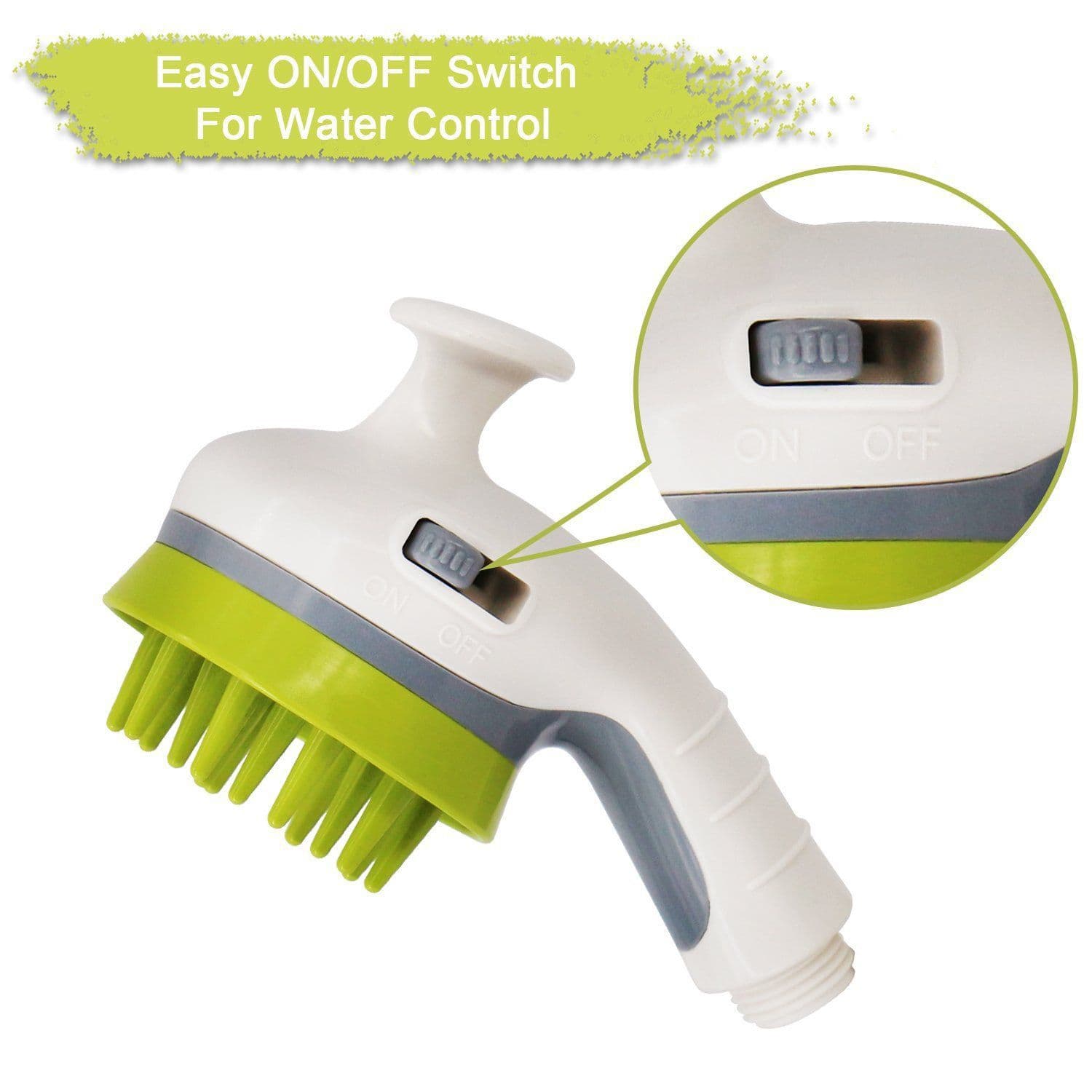 Pet shower head, a special shower head for cats and dogs, suitable for home use and pet shops, for washing cats and dogs.