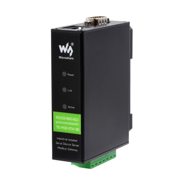 Serial server RS232/485/422 to RJ45 Ethernet module TCP/IP to serial module rail
