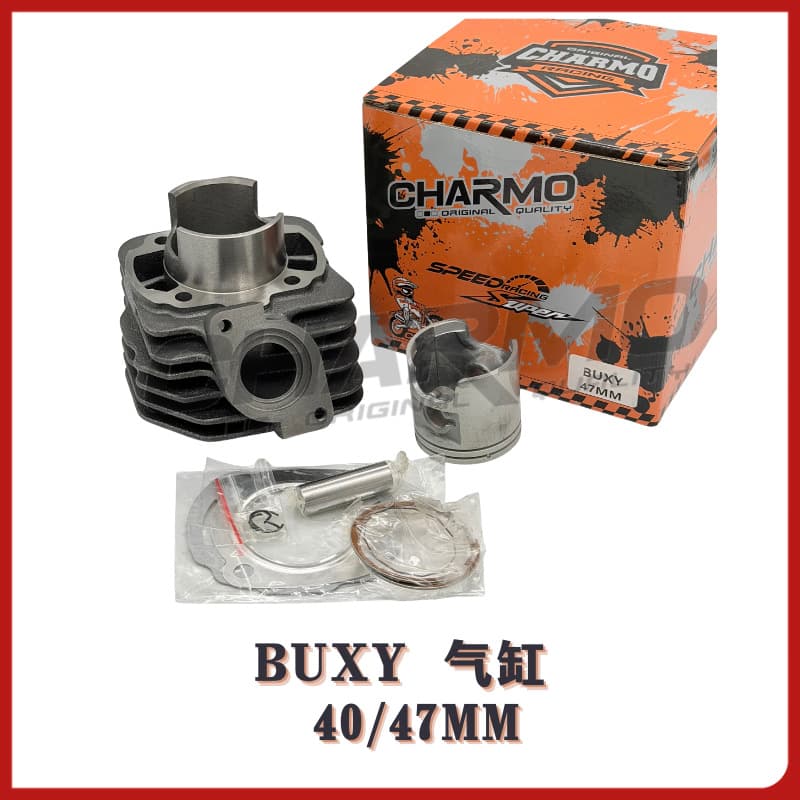 BUXY 40MM Cylinder CHARMO Performance Motorcycle Cylinder Cylinder with Rings Full Set