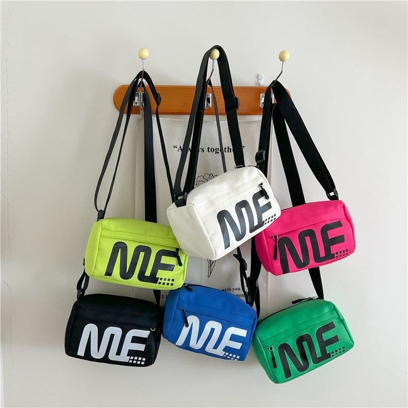ME Stylish Korean-Style Children's Backpack/Crossbody Bag, Durable Bucket Bag, Perfect for Boys and Girls, Shoulder Bag for Outings
